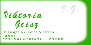 viktoria geisz business card
